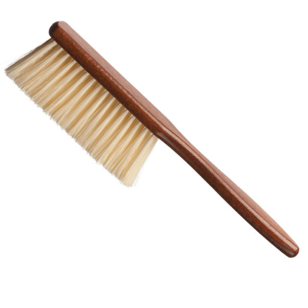 Cepillo Barbero cuello mango madera