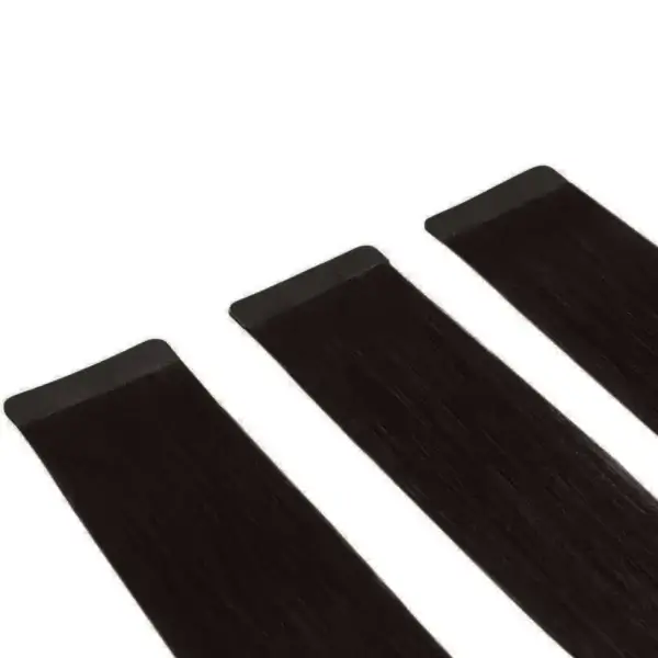 Extensiones Adhesivas nº2 50cm castaño oscuro - 10 tiras x 5cm - Elegance hair extension