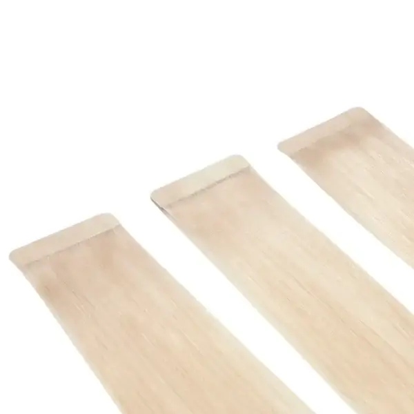 Extensiones Adhesivas nº22 50cm rubio natural ceniza - 10 tiras x 5cm - Elegance hair extension