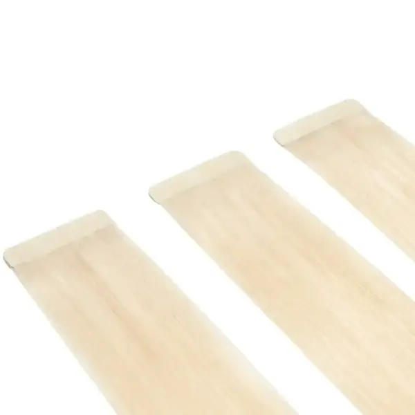 Extensiones Adhesivas nº613 50cm rubio claro - 10 tiras x 5cm - Elegance hair extension