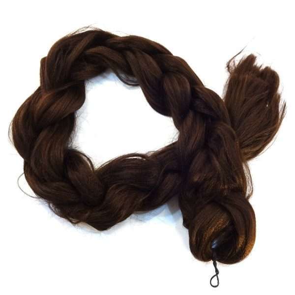 Extensiones Pelo Fibra Kanekalon Para trenzas 70cm - Nº6 castaño claro - Jumbo Braid 100gr