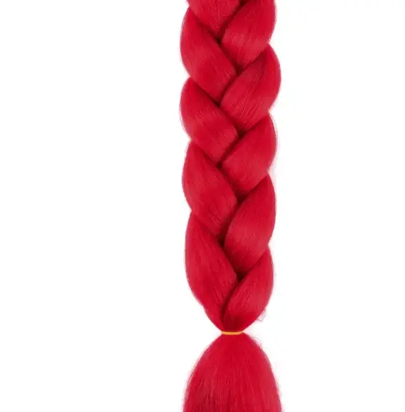 Extensiones Pelo Fibra Kanekalon Para trenzas 70cm - Red - Jumbo Braid 100gr