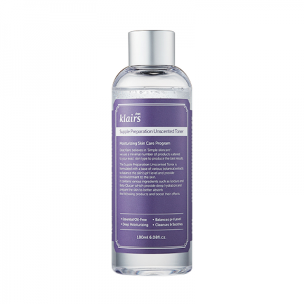 KLAIRS - SUPPLE PREPARATION UNSCENTED FACIAL TONER