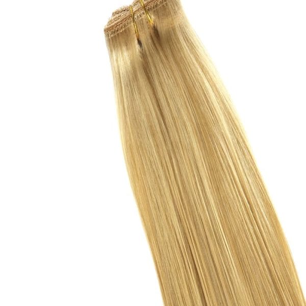 Coquette - Cortina extension cabello cosido nº 24 rubio claro dorado 50cm - 50 gramos