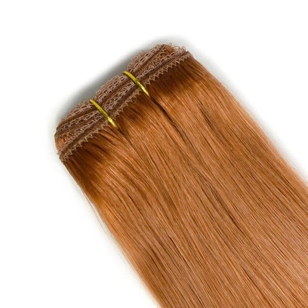 Coquette - Cortina extension cabello cosido nº 29 rubio medio cobre 50cm - 50 gramos