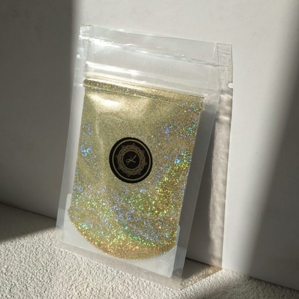 Karla Cosmetic Glitter 15gr - golden chrome -