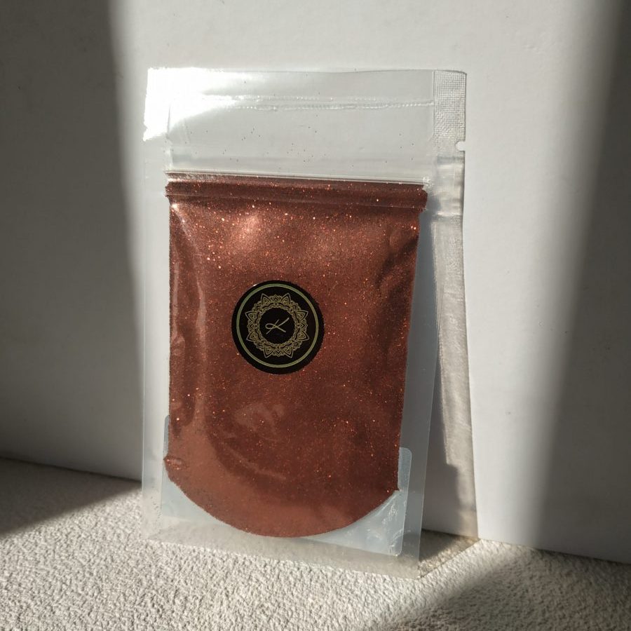 Karla Cosmetics Glitter 15gr - golden rust -
