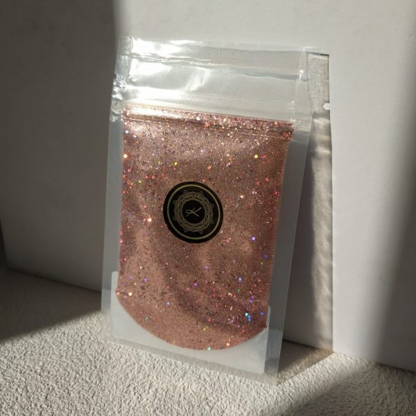 Karla Cosmetics Glitter 15gr - Rose gold Copper -