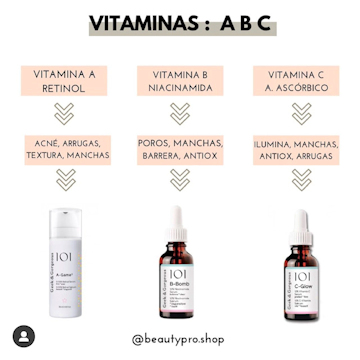 Rutina de Vitaminas: A B C