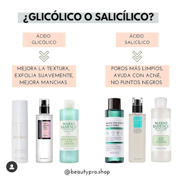 ¿Glicolico o salicilico?