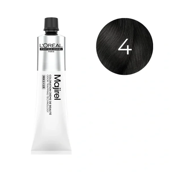Tinte Majirel 4 castaño - Loreal professionnel