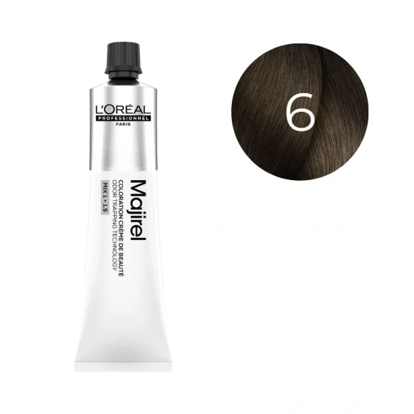 Tinte Majirel 6 rubio oscuro - Loreal professionnel