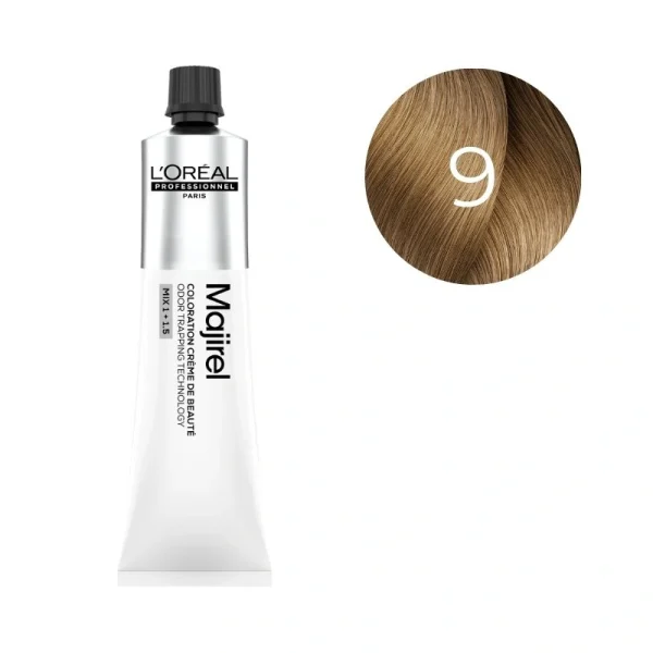 tinte Majirel 9 rubio muy claro - Loreal professionnel