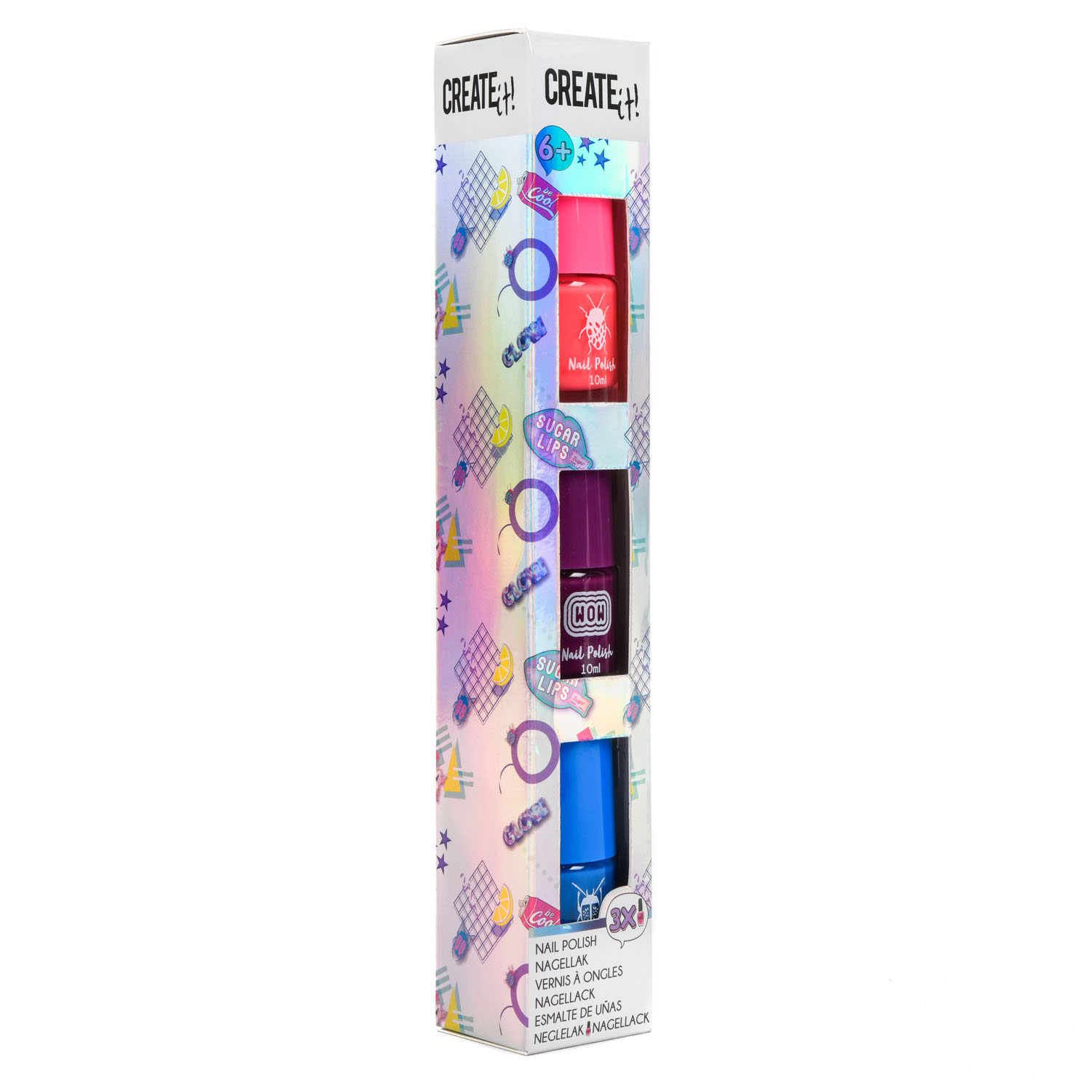 Set 3 Esmaltes Popstatic - Create It!
