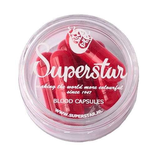 Superstar - Cápsulas Sangre efectos especiales FX 5ud