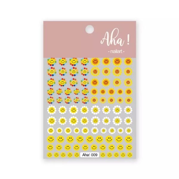 Pegatinas Uñas Smile flor
