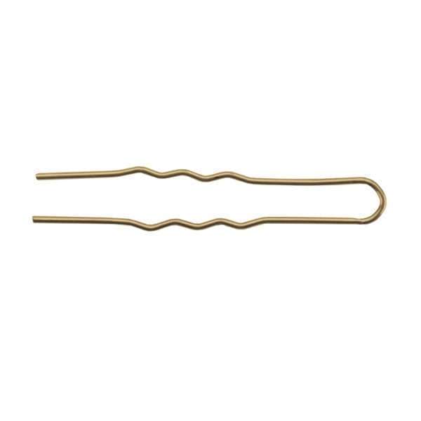 20 Mini Horquilla Moño Bronce 40mm EuroStil