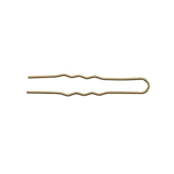 EuroStil - Caja 500 Mini Horquillas De Moño Bronce