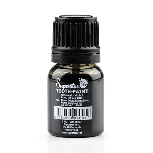 Superstar - Laca Dental Tooth-Pint Negra 9ml