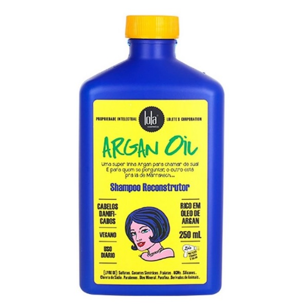 Lola Cosmetics - Champú Reconstructor Argán Oil 250ml
