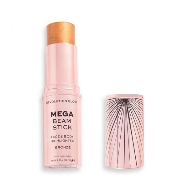 Revolution - Mega Beam Stick-Iluminador Facial/Corporal - Bronze