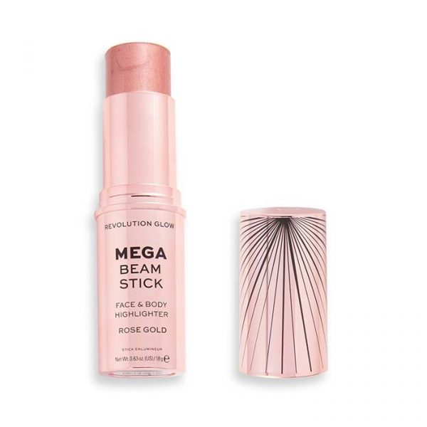 Revolution - Mega Beam Stick-Ilumina Facial/Corporal - Rose Gold