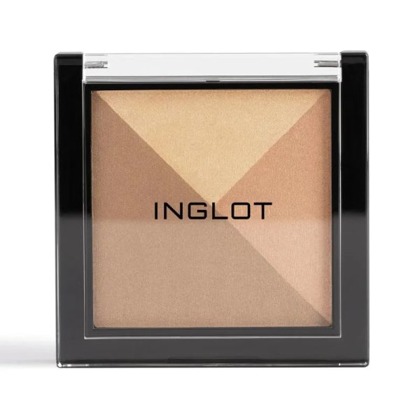 Inglot - Multicolor System. Polvos bronceadores + Colorete + Iluminador. 12