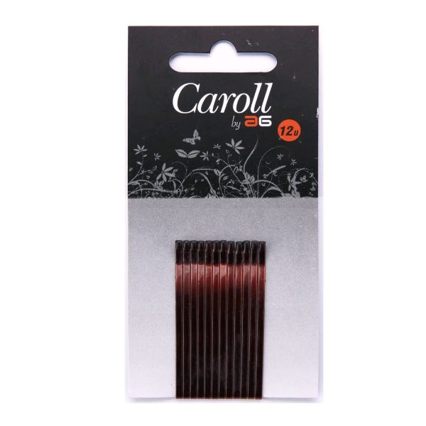 Horquillas Antideslizante Castaño Mate - Caroll
