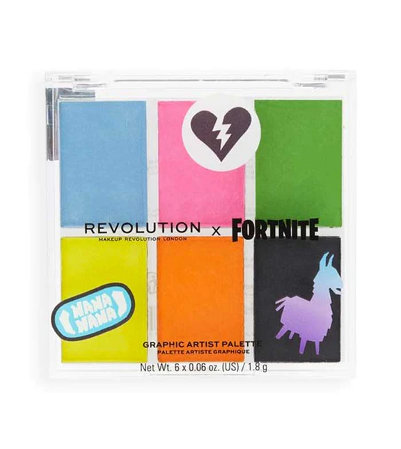 Revolution - Fortnite Water Paleta Delineadores