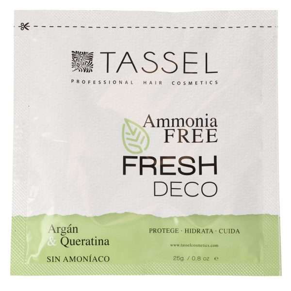Decoloracion Sin Amoniaco Argan&keratina Fresh deco 25g - Tassel