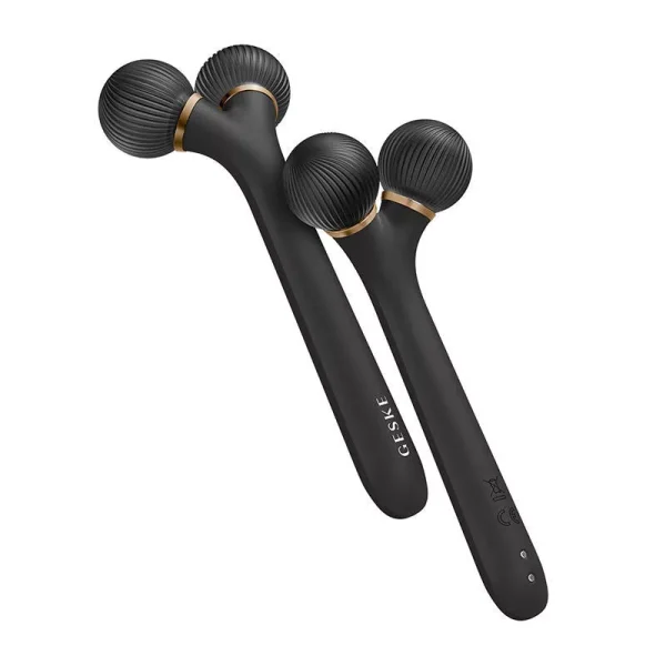 Geske - Sonic Facial Roller | 4 in 1 | Black Gold