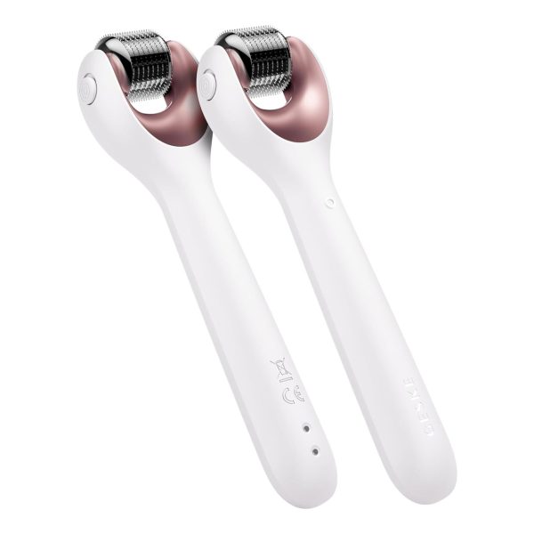 Geske - MicroNeedle Face Roller mesoterapia | 9 in 1 | White Rose Gold