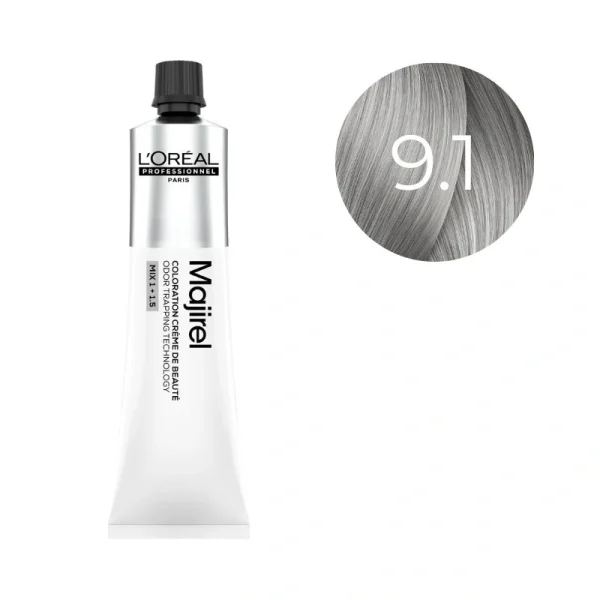 Majirel 9.1 Rubio Muy Claro Ceniza - Loreal professionnel