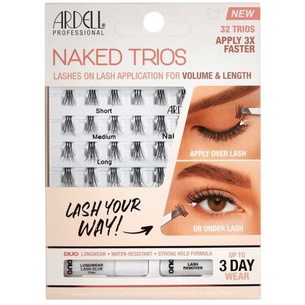Ardell - Pestañas Naked Trios Kit