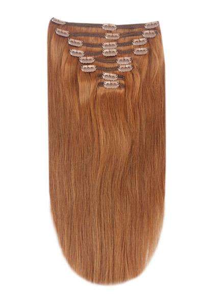 Coquette - Hair clip extension nº 15 rubio miel - 140x50cm - 110gramos 6 piezas