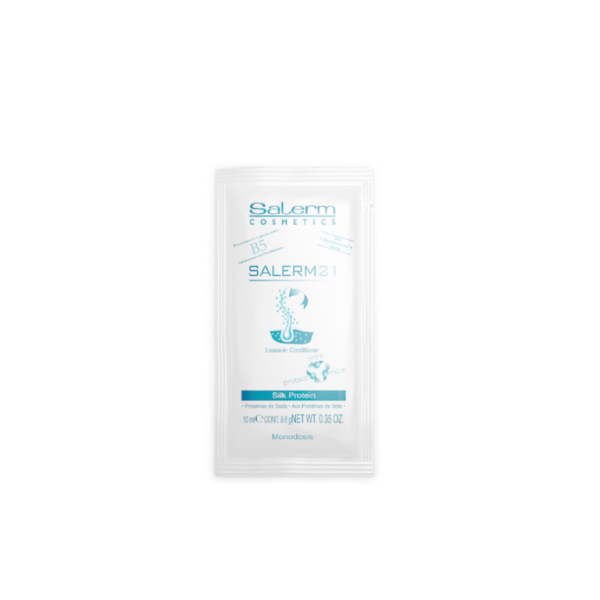 Salerm 21 – Proteínas de Seda monodosis | Acondicionador sin aclarado sobre 10ml