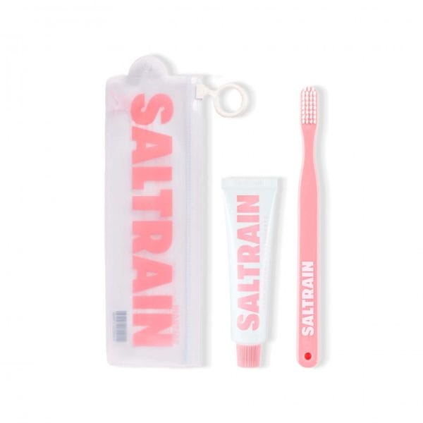Saltrain - Travel Kit Dental Pink