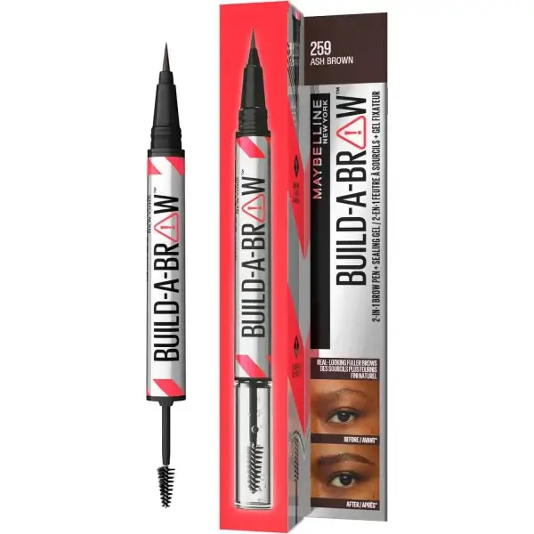 Build a Brow - 259 Ash Brown - Rotulador y fijador cejas - Maybelline