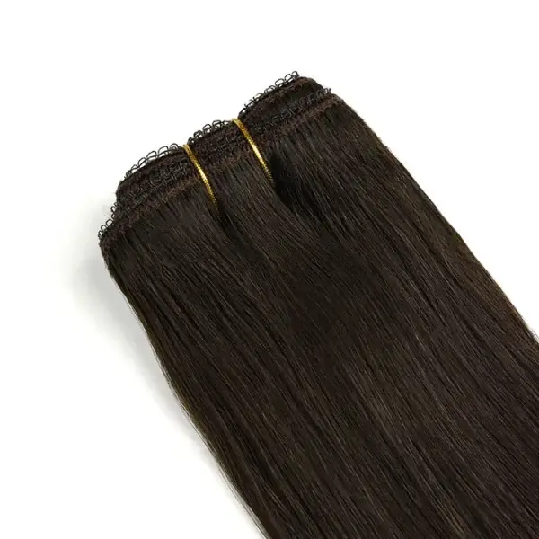 Coquette - Cortina extension cabello cosido nº 2 castaño oscuro 50cm - 50 gramos