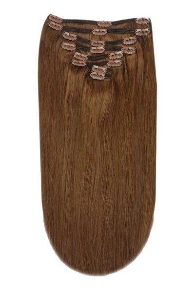 Coquette - Hair clip extension nº 5 castaño claro - 140x50cm - 110gramos 6 piezas