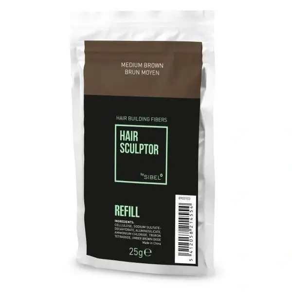 Hair Sculptor Castaño Medio 25g - recambio sobre - Sibel