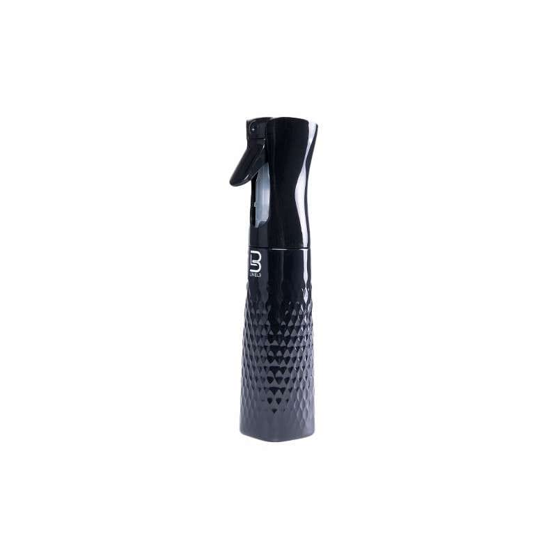 Pulverizador negro biselado 300ml - Level3