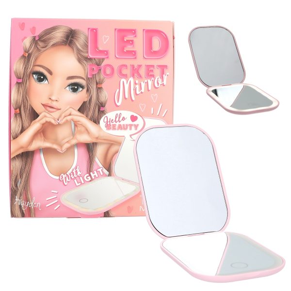 TOPModel - Espejo Led Bolsillo 💖🪞✨