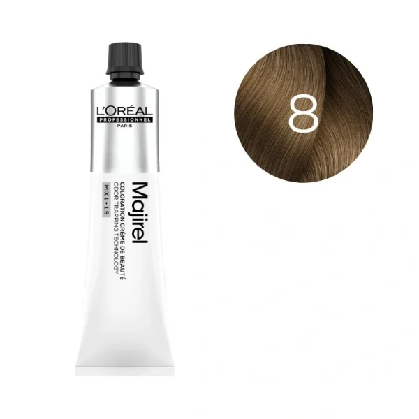 Majirel 8 Fundamental Rubio Claro -  Loreal Professionnel