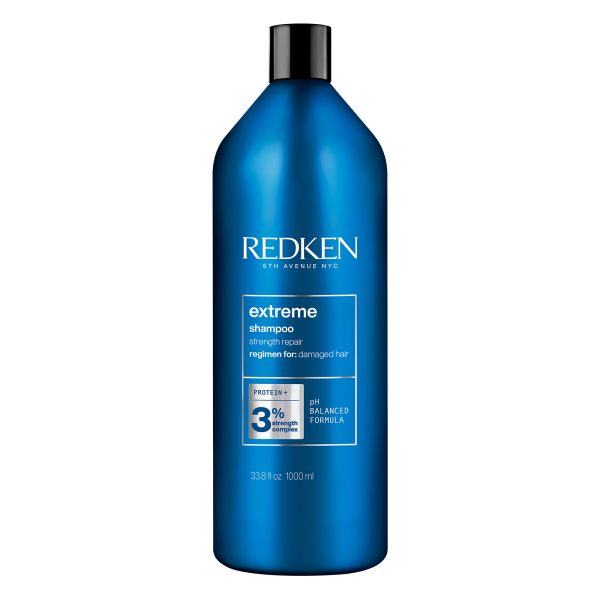Redken - Extreme Champu Reparador 3% cabello dañado y quebradizo  1000ml