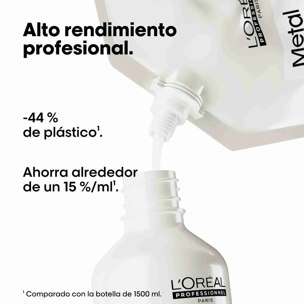 Metal Detox Champu crema Sin Sulfatos recarga 1000ml - Loreal Professionnel - Imagen 6