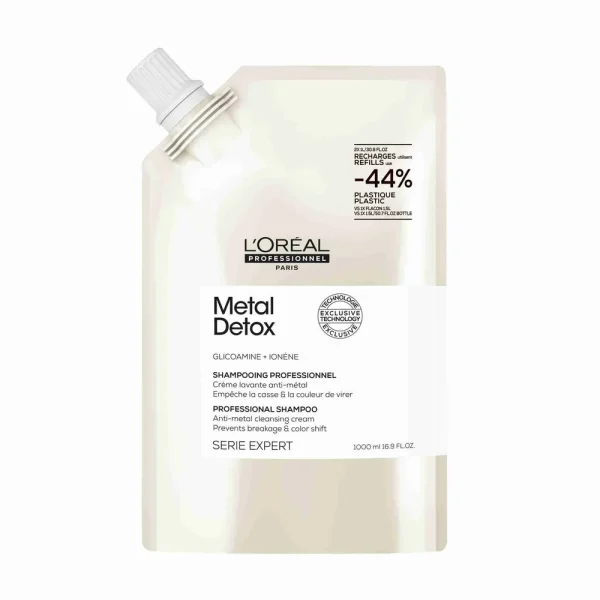Metal Detox Champu crema Sin Sulfatos recarga 1000ml - Loreal Professionnel