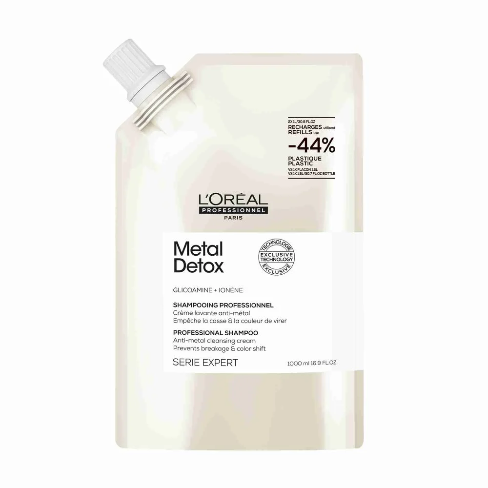 Metal Detox Champu crema Sin Sulfatos recarga 1000ml - Loreal Professionnel