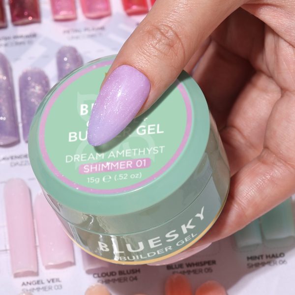 Bluesky - Builder Gel constructor Control+ Dream Amethyst Shimmer