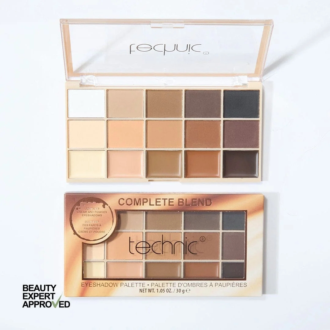 Technic Paleta 15 sombras - Complete Blend